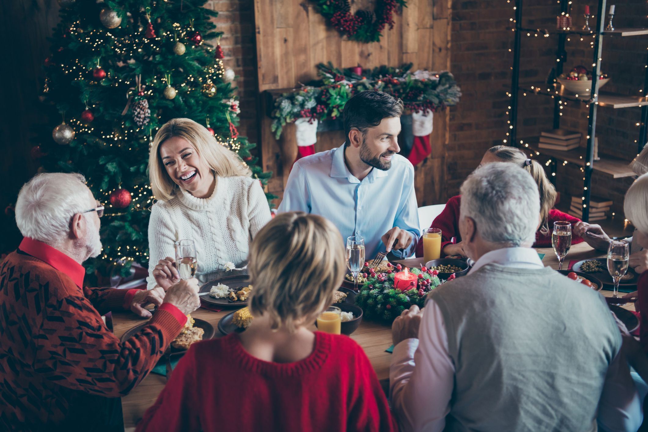 Sonrisa en Navidad