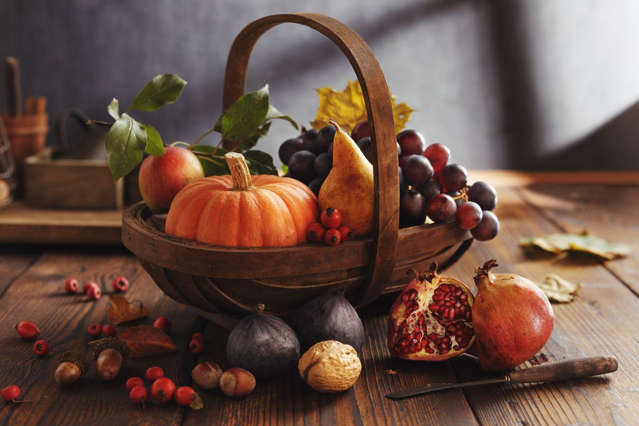 frutas otoño